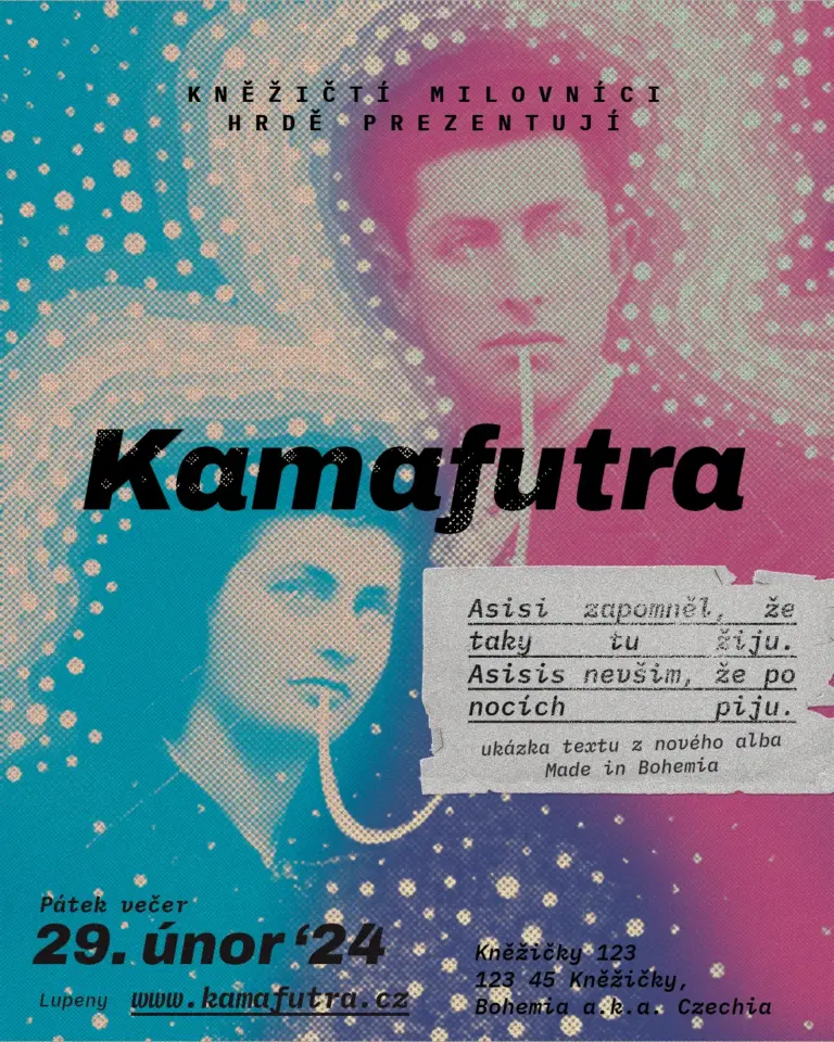 Kamafutra - návrh plakátu
