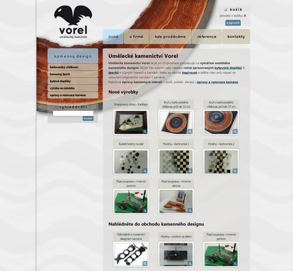 2009 - Umělecké kamenictví Vorel