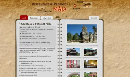 Restaurace a pension Mája