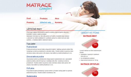 Matrace Comfort