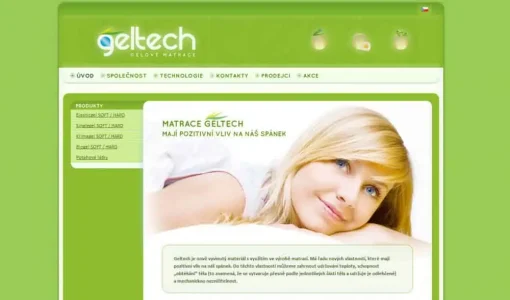 Gelové matrace Geltech