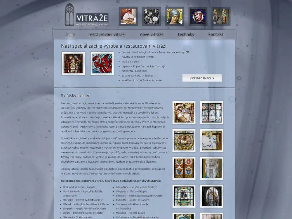2010 - Vitráže Zborníková Vintrová