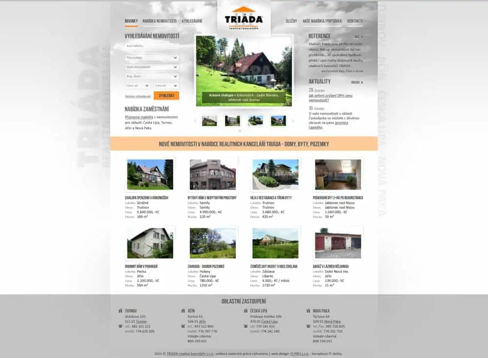 2011 - Triáda - realitní kanceláře