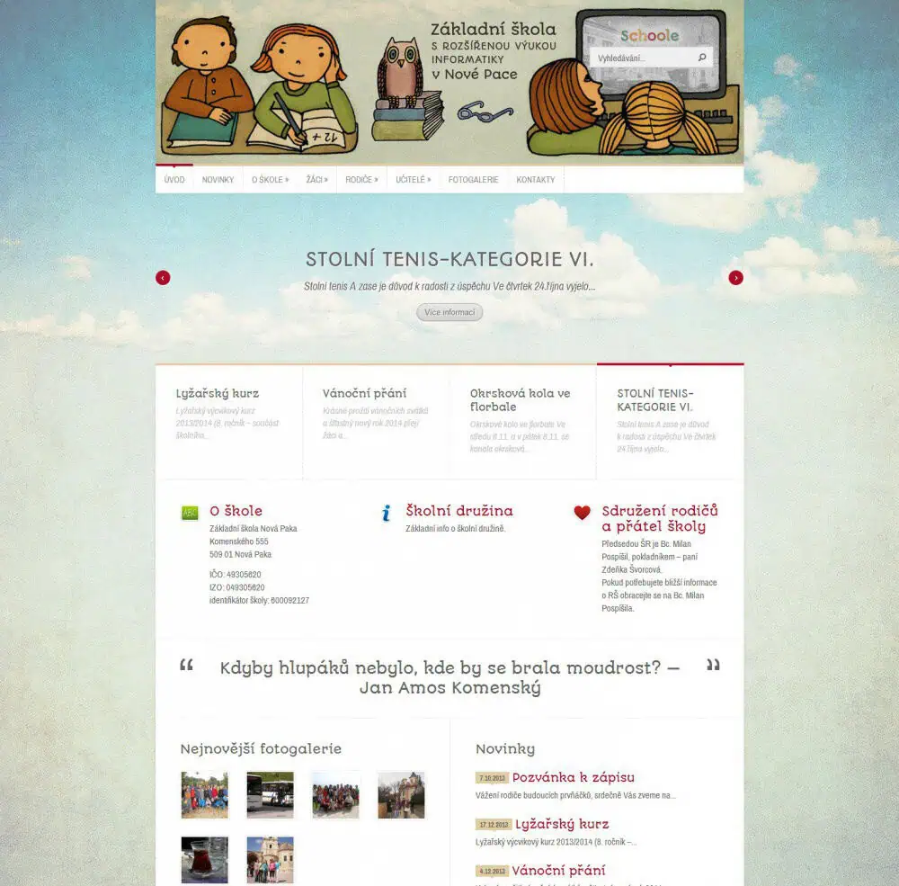 2013 - Základní škola Nová Paka