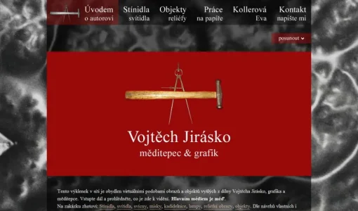 Grafik, měditepec a kovotepec Vojtěch Jirásko