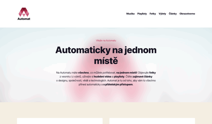 Automat 1.2 » Automaticky na jednom místě