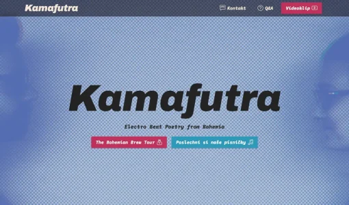 Kamafutra – Electro Beat Poetry from Bohemia