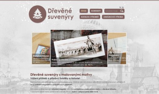 Dřevěné suvenýry