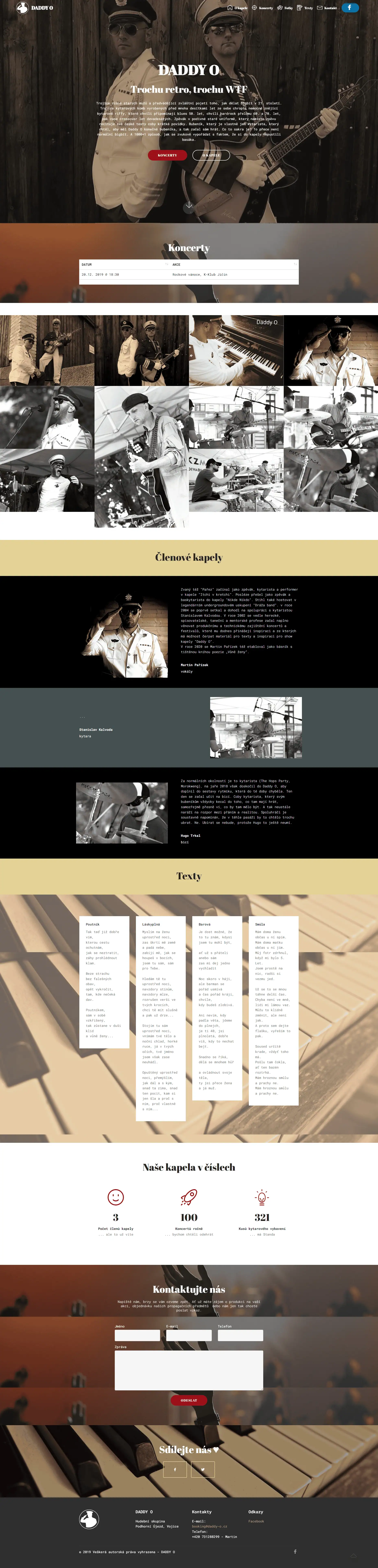DADDY O - hudební kapela