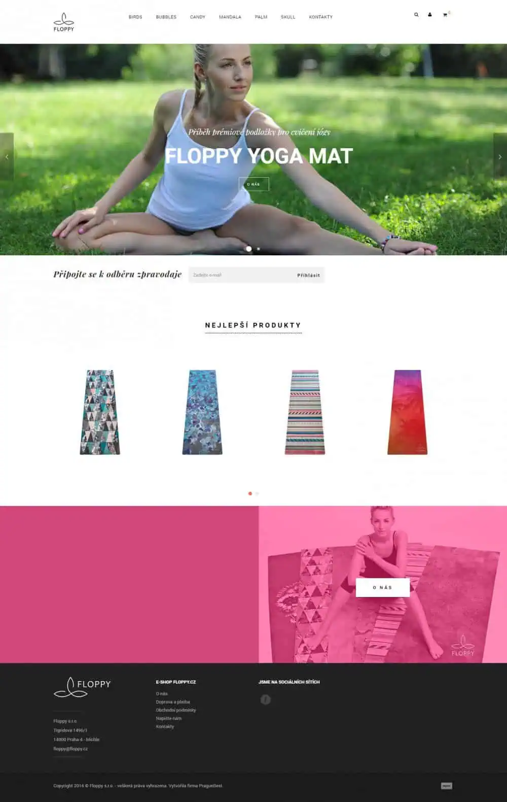 Web design IdeFixx Floppy Yoga Mats Podlozky Nejen Pro Cviceni Jogy