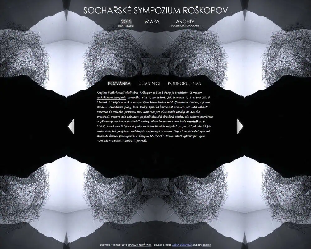 Sochařské řezbářské sympozium Roškopov - Open Art Nová Paka