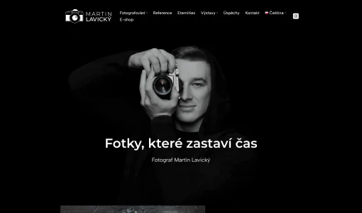 Fotograf Martin Lavický – Fotky, které zastaví čas