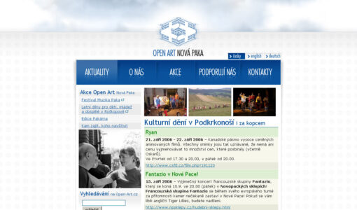Open Art Nová Paka